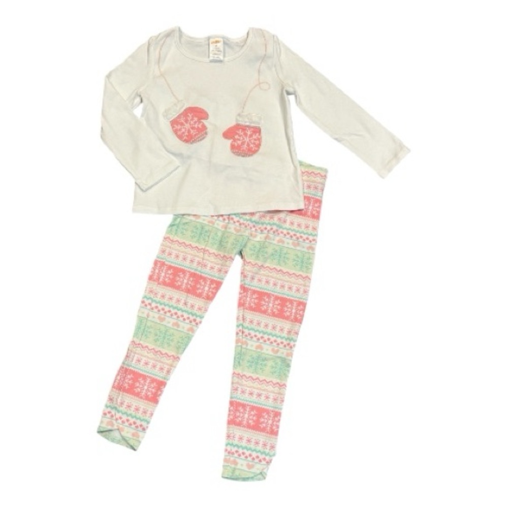 Gymboree Mittens and Snow Design leggings outfit
